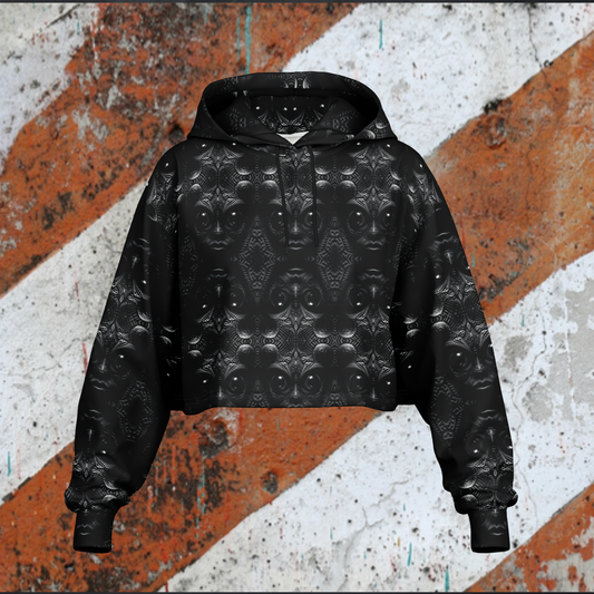 HAZRDTRIBE - Mercury - Crop Hoodie