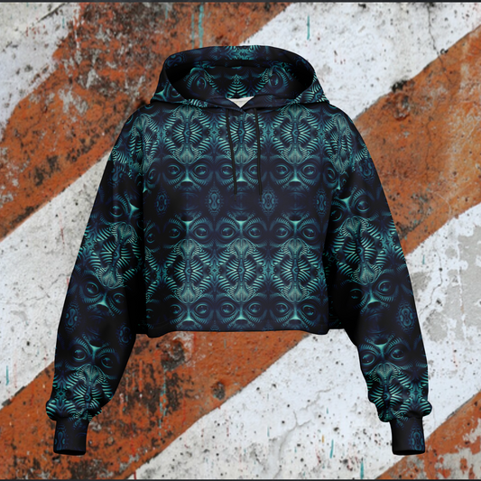 HAZRDTRIBE - Neptune - Crop Hoodie