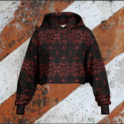 HAZRDTRIBE - Mars - Crop Hoodie