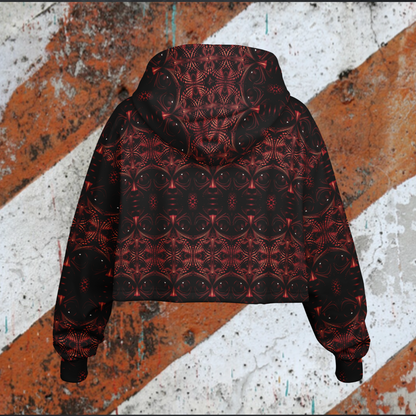 HAZRDTRIBE - Mars - Crop Hoodie