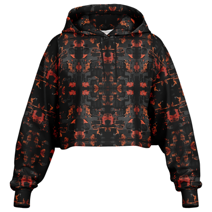 HAZRDTRAX - Mars - Crop Hoodie