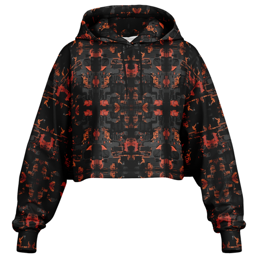 HAZRDTRAX - Mars - Crop Hoodie